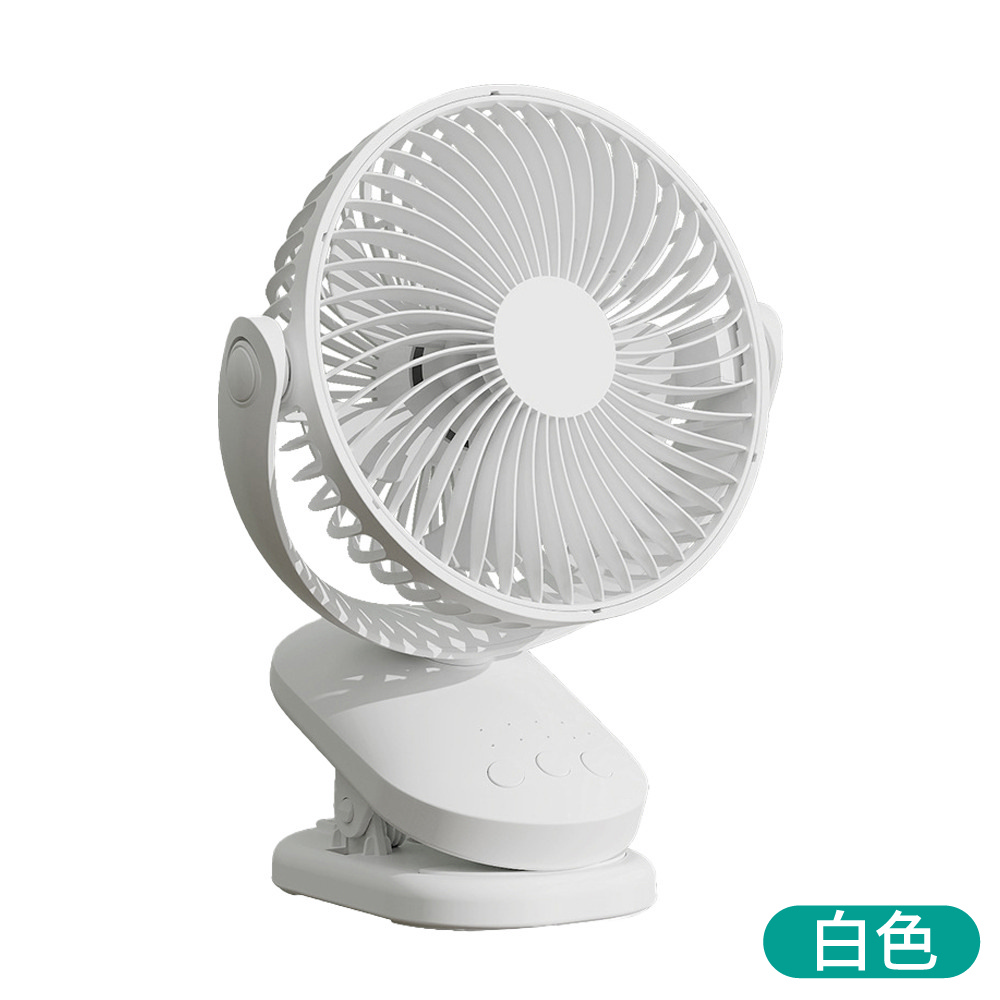 【APEX】智能搖頭桌夾6吋USB風扇(壁掛/桌夾/直立), , large