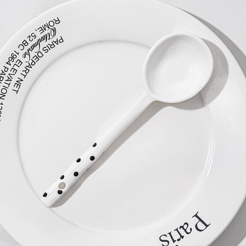 Ceramic spoon, , large