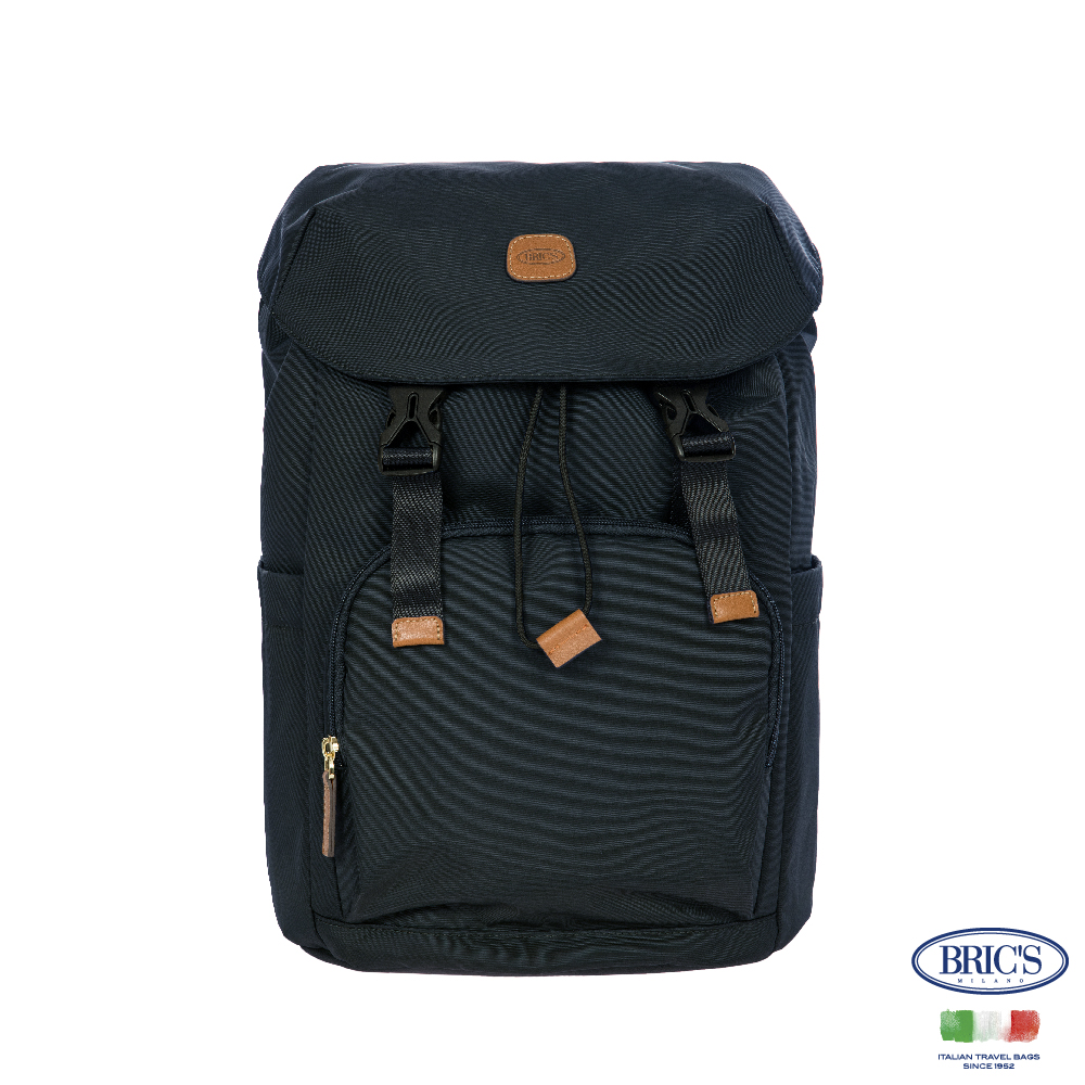 【Bric's】 X-collection 大開口旅行後背包 BXL40594 - 深藍, , large