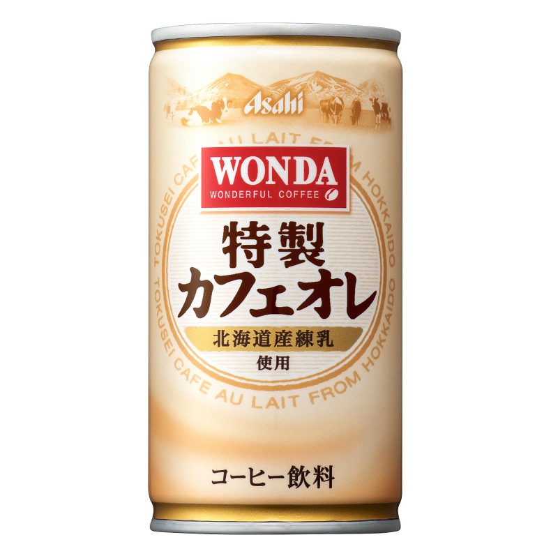 Asahi Wonda Cofe au lait, , large