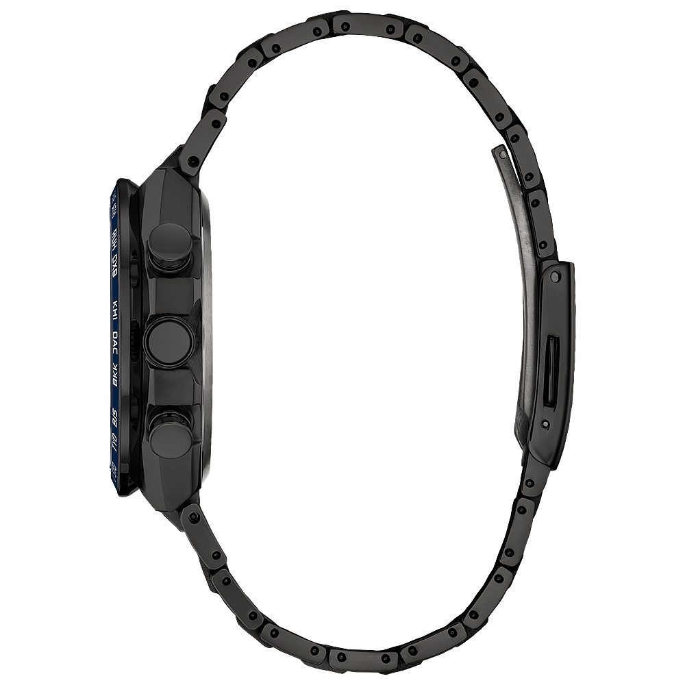 CITIZEN 星辰 湛藍 超級鈦 光動能電波計時手錶 CB5967-66L, , large