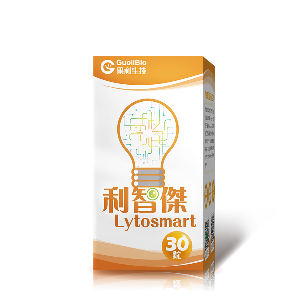【果利生技】利智傑Lytosmart 口嚼錠 (30錠/瓶)(效期：2028/11/18), , large