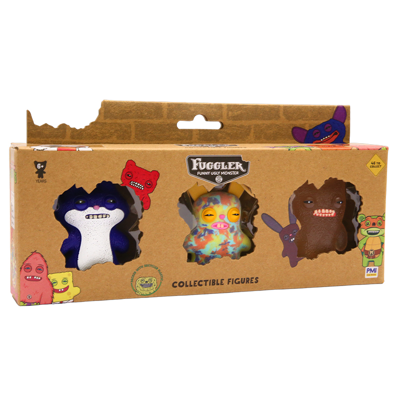 [意創趨術]Fuggler 放克牙寶鑰匙圈 S2牙寶 牙勒牙勒系列 3入組, , large