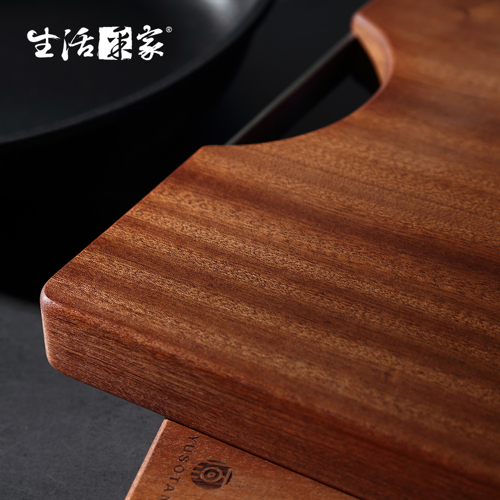 SHCJ長方形砧板【多款可選】烏檀木加厚 廚房料理 食材切剁 高密度硬度佳, , large