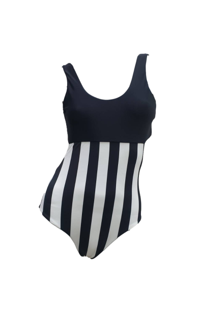 QXHEE.T.Made in Taiwan. Boxer vest swimsuit, , large