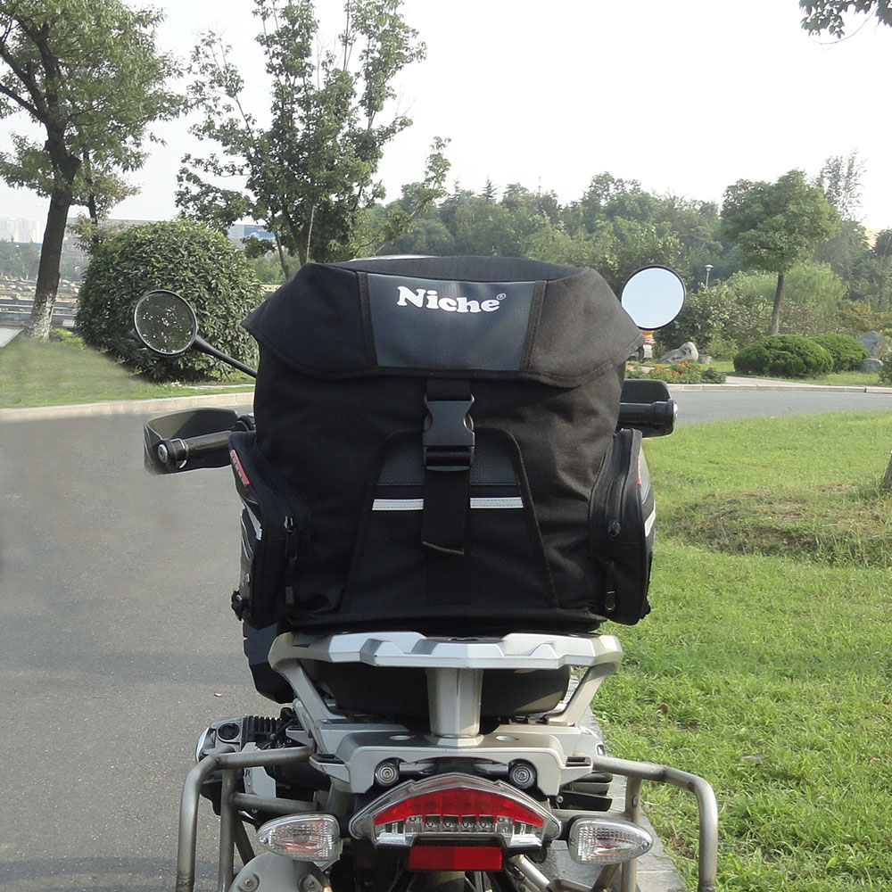 【Niche 樂奇】 重機頭盔後座包 後尾袋 防水 大容量 (40L) NMO-2215, , large