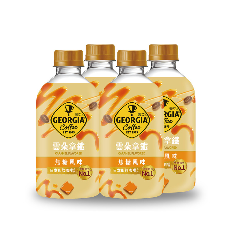 喬亞焦糖風味雲朵拿鐵350mL, , large