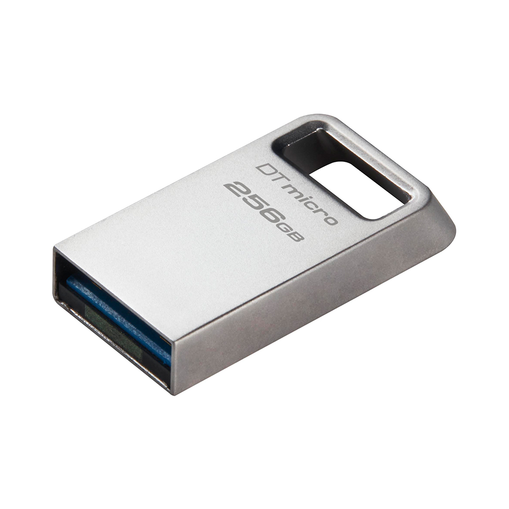 【Kingston】DataTraveler Micro 256G USB 3.2 Gen1 高質感金屬 隨身碟 讀取速度 200MB/s, , large