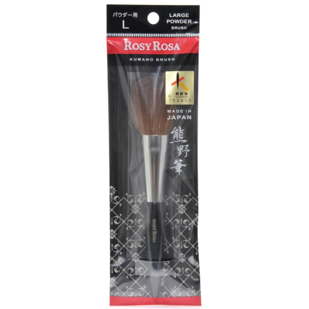 【千康購物網】ROSY ROSA 日本熊野筆蜜粉刷 1入, , large