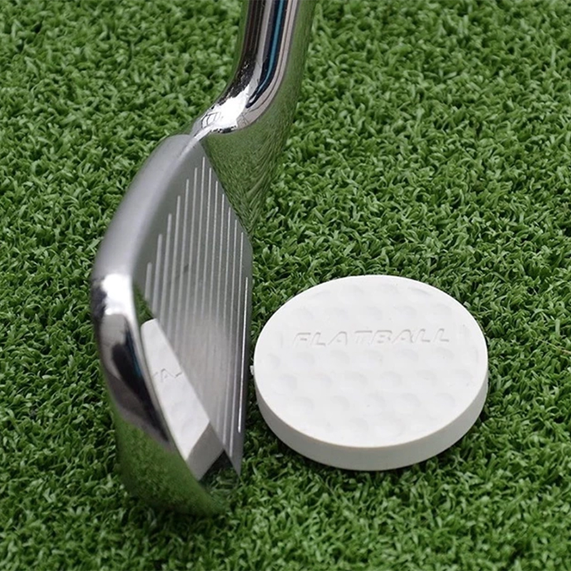 IZZO Golf Flatball Swing Golf Training Aid - White (6pcs), , large