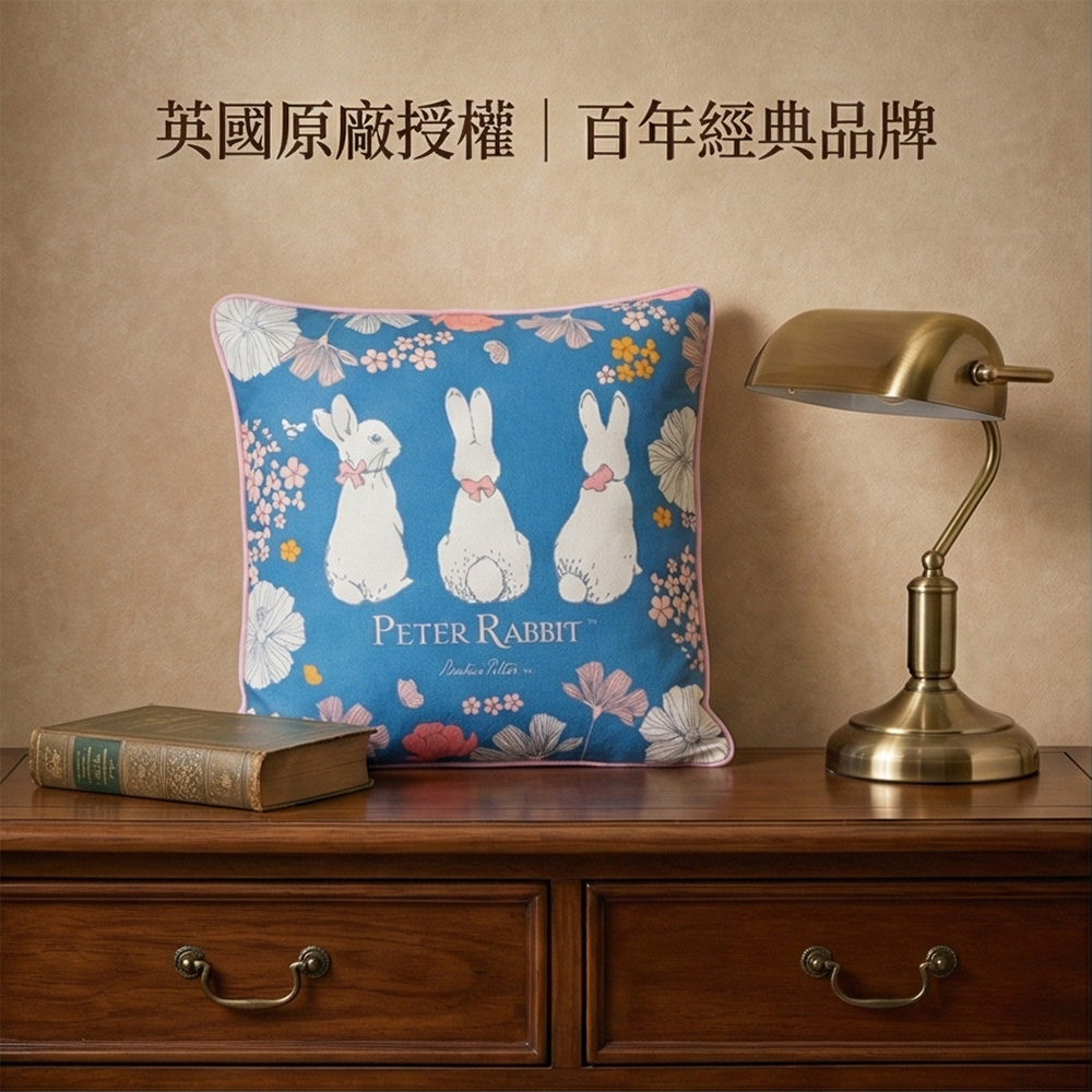 【世豐】Peter Rabbit 比得兔腰枕 - 小兔花田, , large
