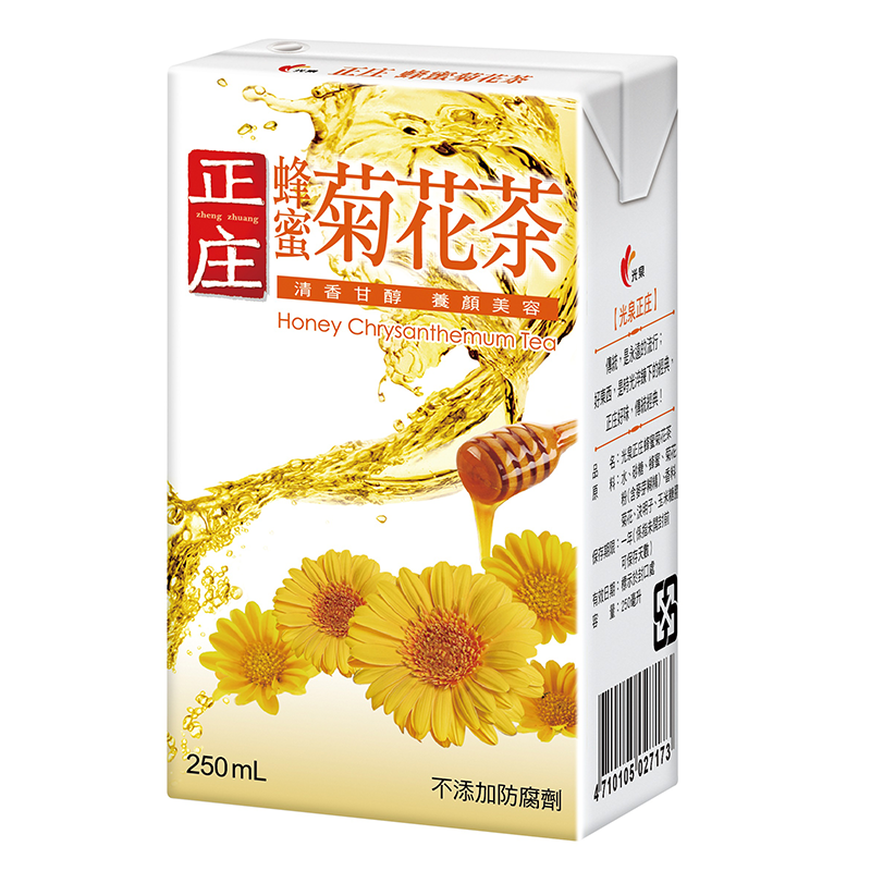 光泉正庄蜂蜜菊花茶250ml 家樂福線上購物