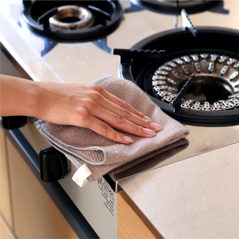 【CB JAPAN】carari系列 廚房清潔布二入組-油污清潔用, , large