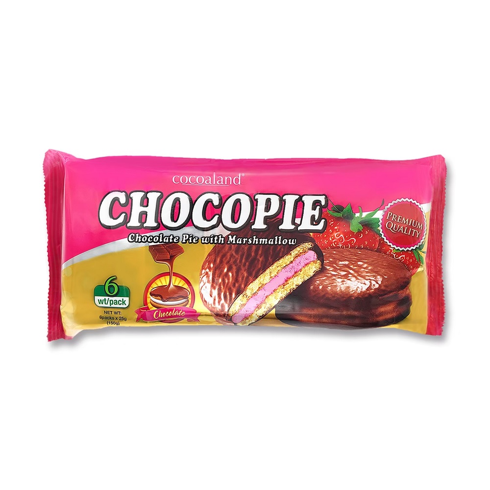 Chocopie-Strawberry Flavour, , large