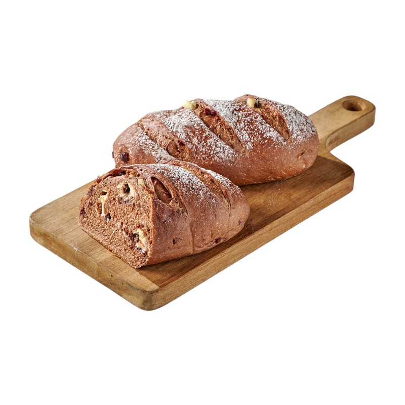 Chocolate Cranberry Cheese Bread, , large