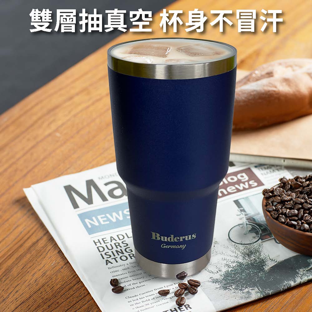 uderus Ceramic Stainless Steel Insulated Tumbler 900ml (3-piece set) - National Day Special Value Pack, , large