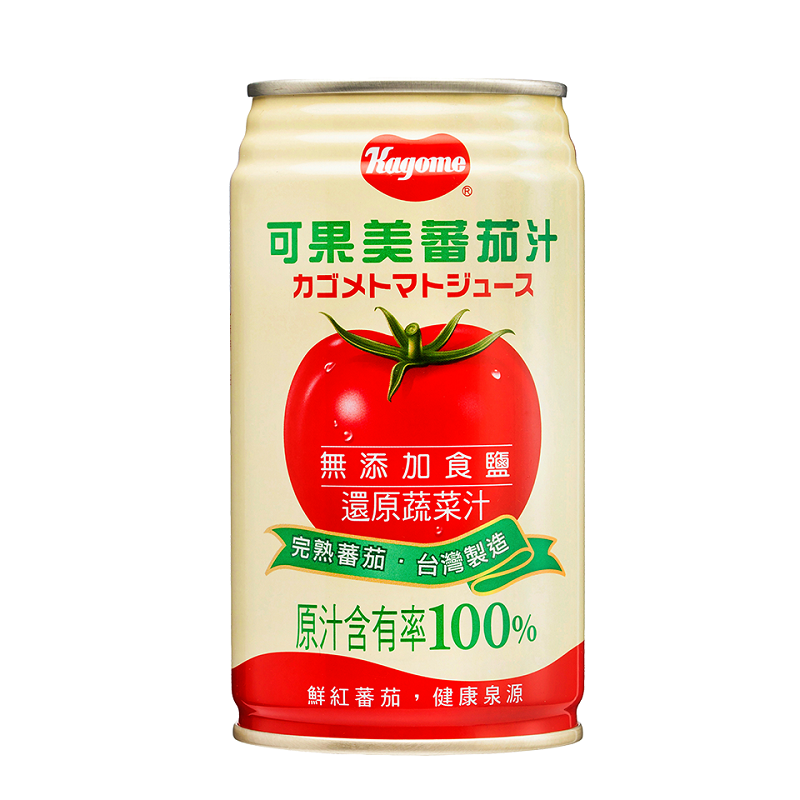 可果美無鹽蕃茄汁Can340ml, , large