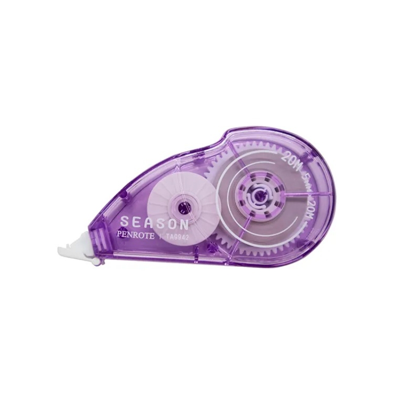 Season Extra-Long Correction Tape &ndash; Purple