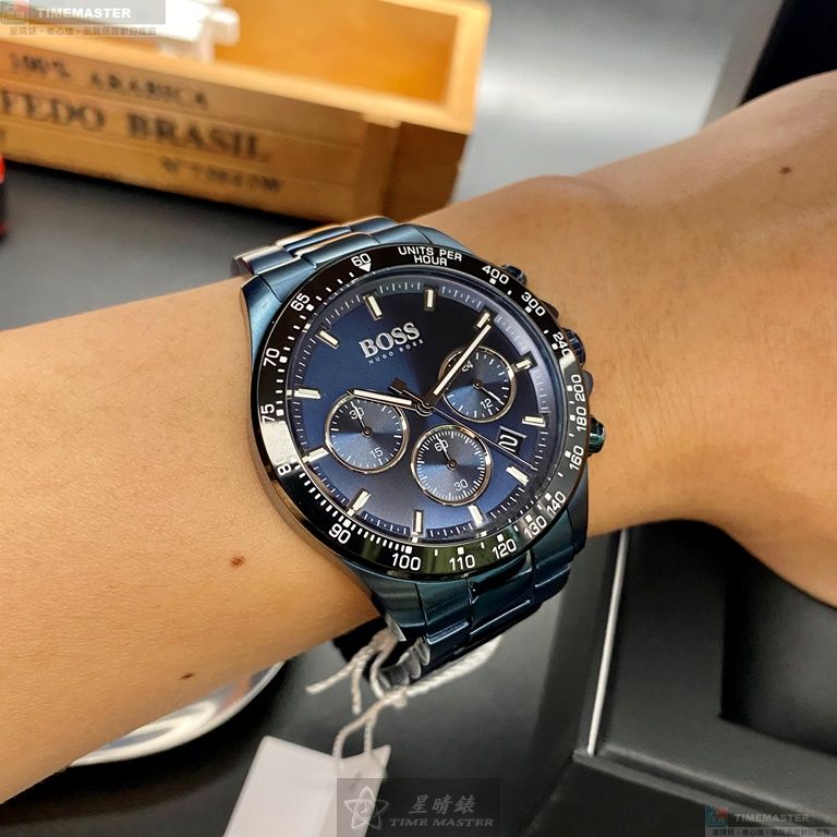 [TIMEMASTER] BOSS watch, 42mm, HB1513758, , large