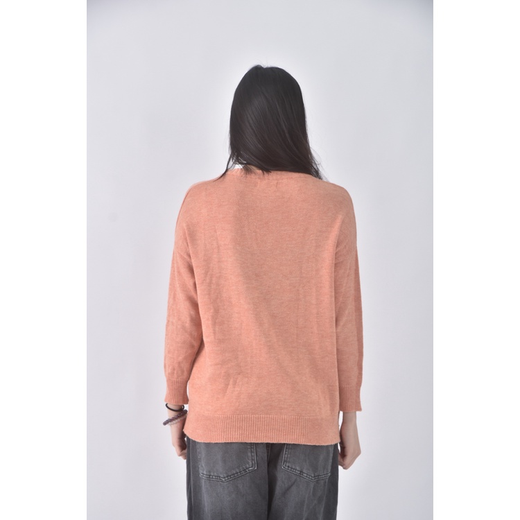 (XL) c and f質感棉質兔子橘色長袖上衣二手衣, , large