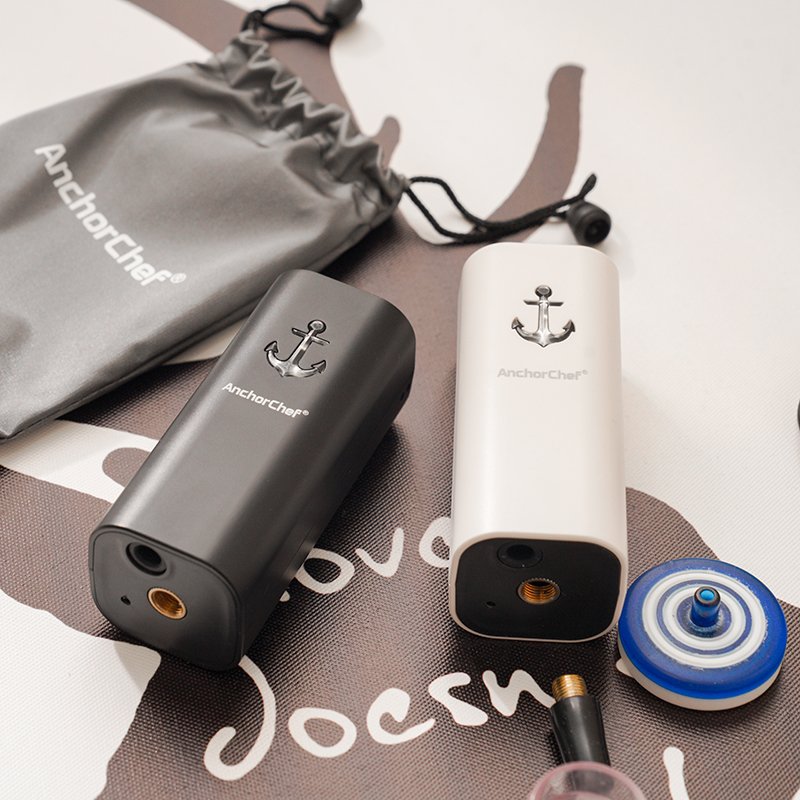 Anchorchef-V5 3rd Generation Mini Multi-Function Vacuum Compressor Unit (Includes 3 Small, Medium, and Large Bags) - Ivory, 象牙白, large