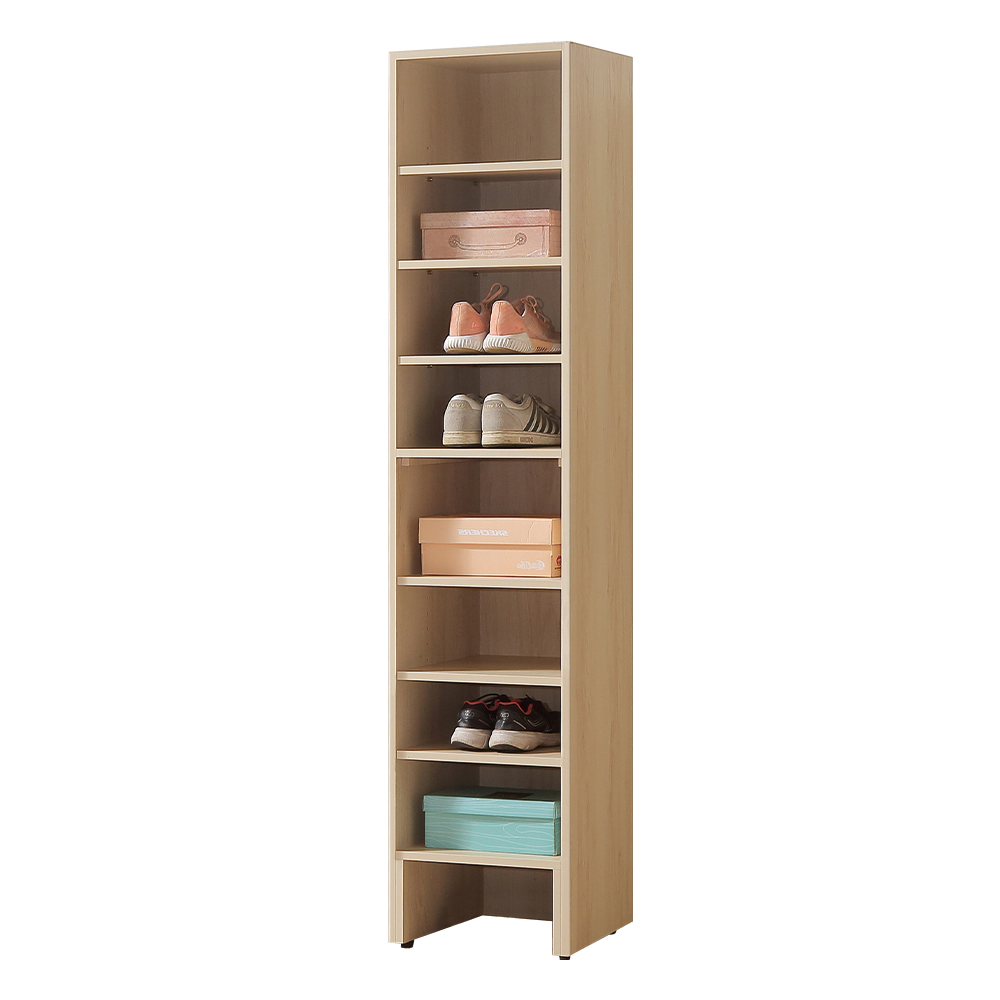 【唯熙傢俱】菲利楓木色1.3尺開放式鞋櫃, , large