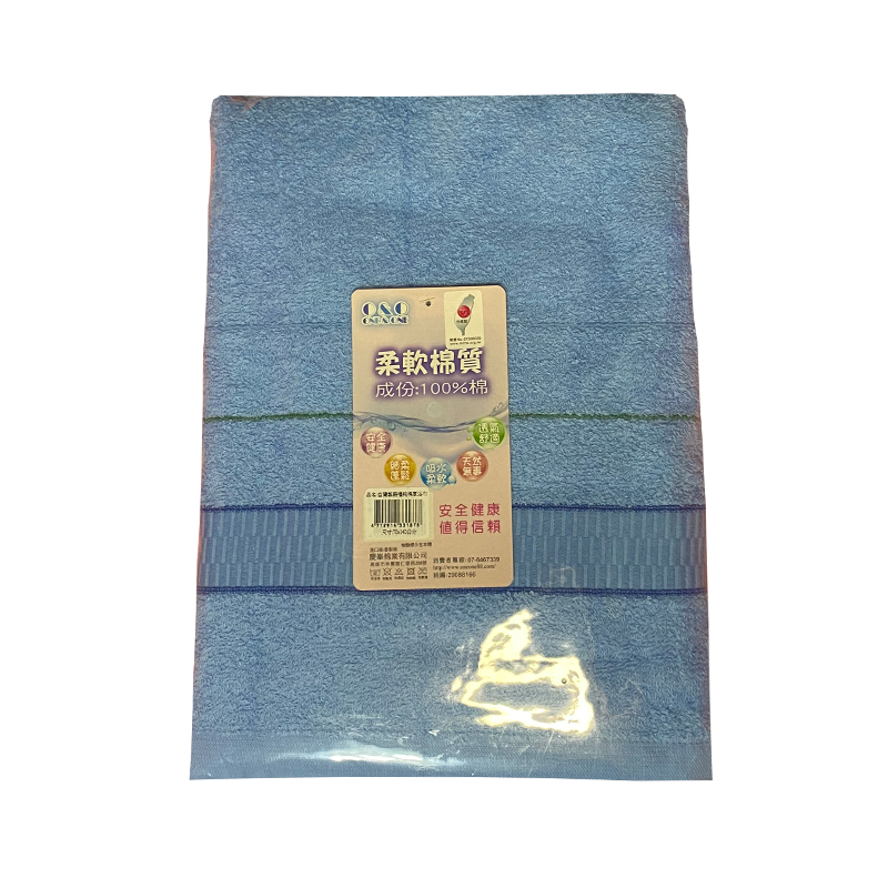 台灣製緞檔純棉厚浴巾, , large