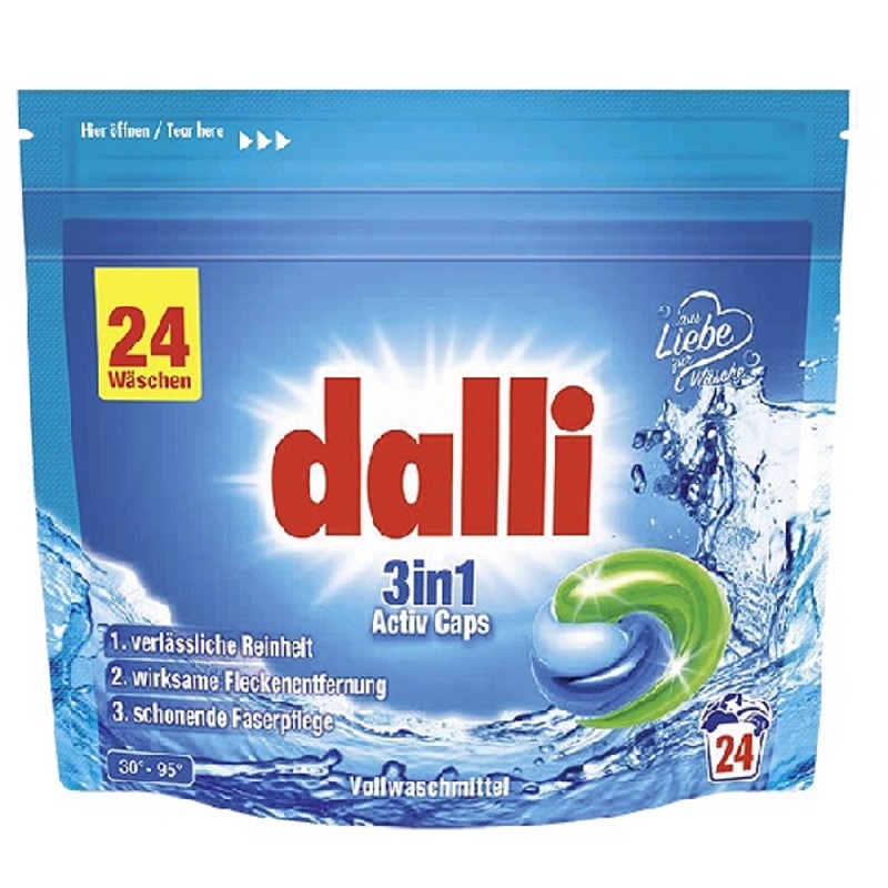 Dalli active 3in1 caps doypack, , large