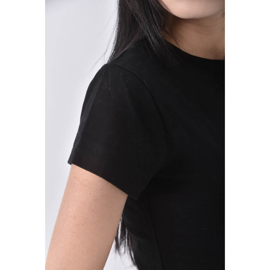 (S) 【粿粿私服】somerz黑色短袖上衣二手衣, , large