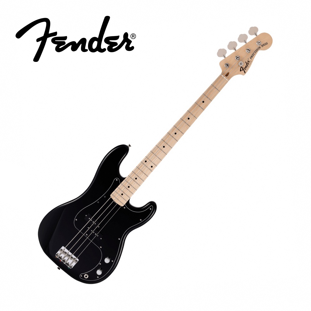 Fender MIJ LTD Traditional II 70s P Bass MN BLK 日廠 黑色款【敦煌樂器】, , large