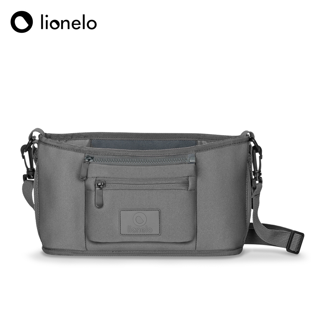 【Lionelo】 三用型嬰幼兒手推車吊掛包 LITTLE CUBE (岩灰), , large