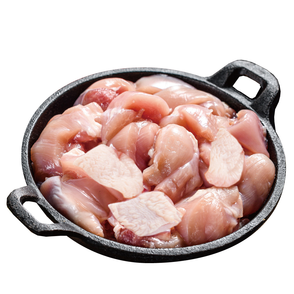 Taiwan Premium Boneless Diced Chicken Thigh, , large