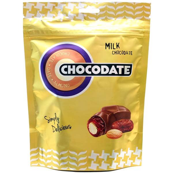 Chocodate exclusive pouch milk chocolate, , large