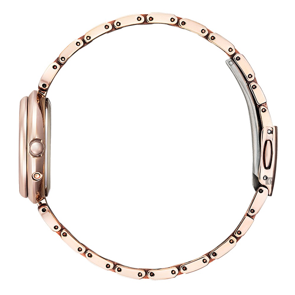CITIZEN 星辰 XC 鈦金屬光動能電波女錶  ES9464-52A, , large
