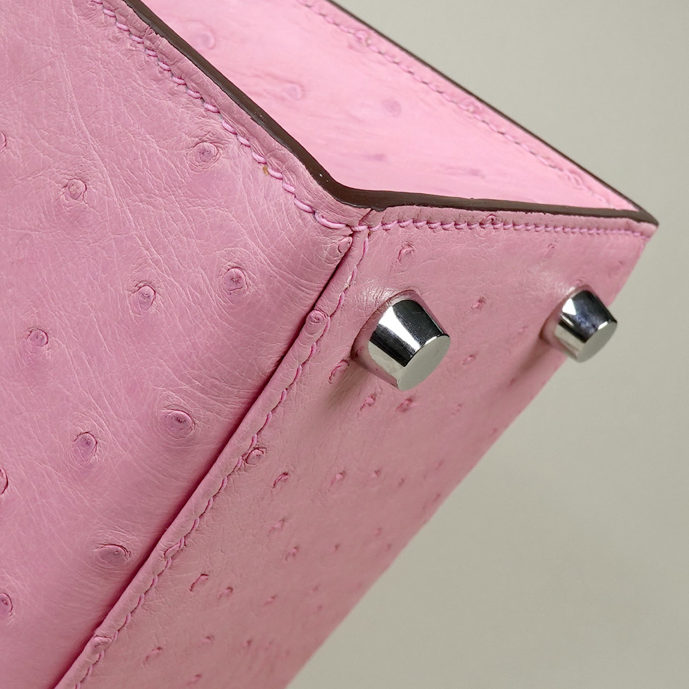 【M2nd】 Ostrich  Handbag, , large