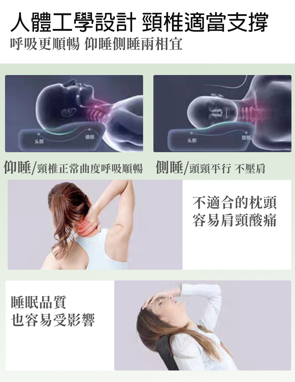 FOADI 慢回彈護頸記憶蝴蝶枕 辦公室必搶！蝴蝶枕三合一神器 | 不落枕記憶枕 | 釋壓記憶枕「午睡枕＋護腰墊＋前靠墊＝一枕多用，舒壓整天！, , large