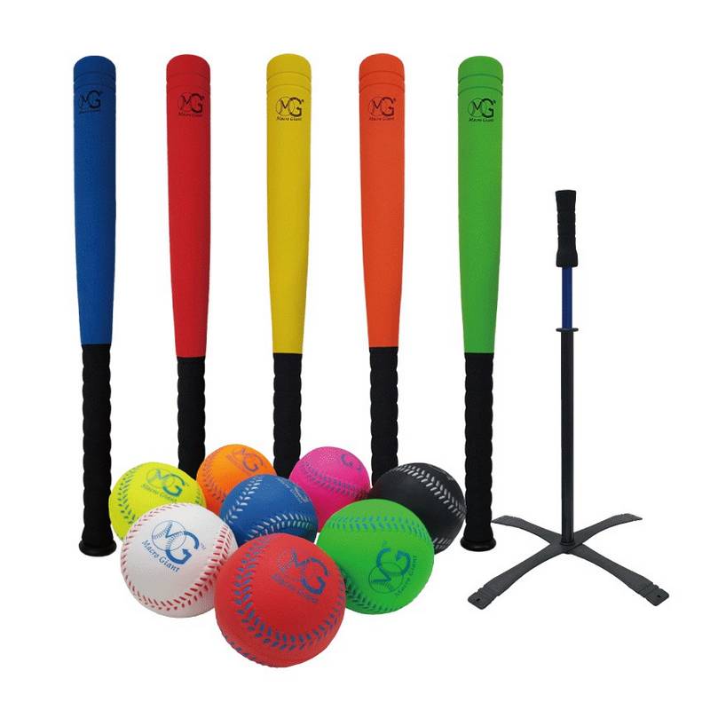 MG T-ball set 27 Inch with 8 balls, , large