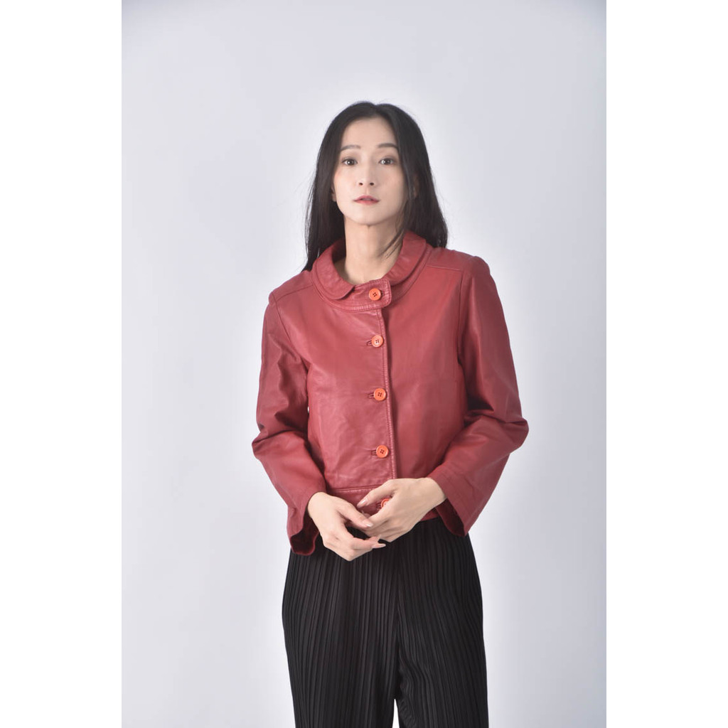 (M) see by chloe圓領紅色外套二手衣, , large