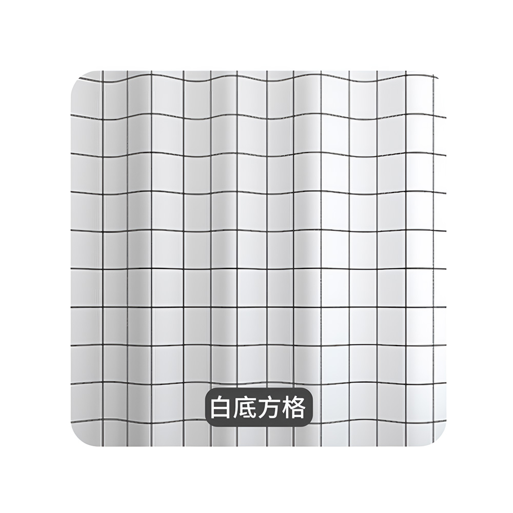 【上手家居】PEVA加厚防水浴簾-黑白小方格(浴室浴簾/防水簾/隔間簾/浴室簾/浴室拉簾/防霉浴簾/乾濕分離), , large