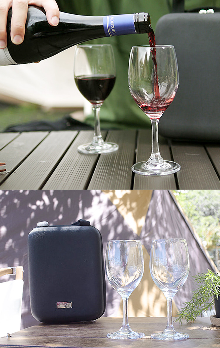 仙德曼紅酒杯旅行組-250mlx2入組-2組, , large