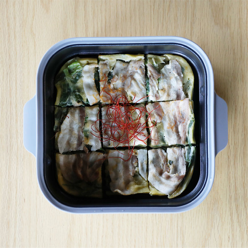 【CB JAPAN】copan系列 微波爐專用方形雙面烤盤, , large