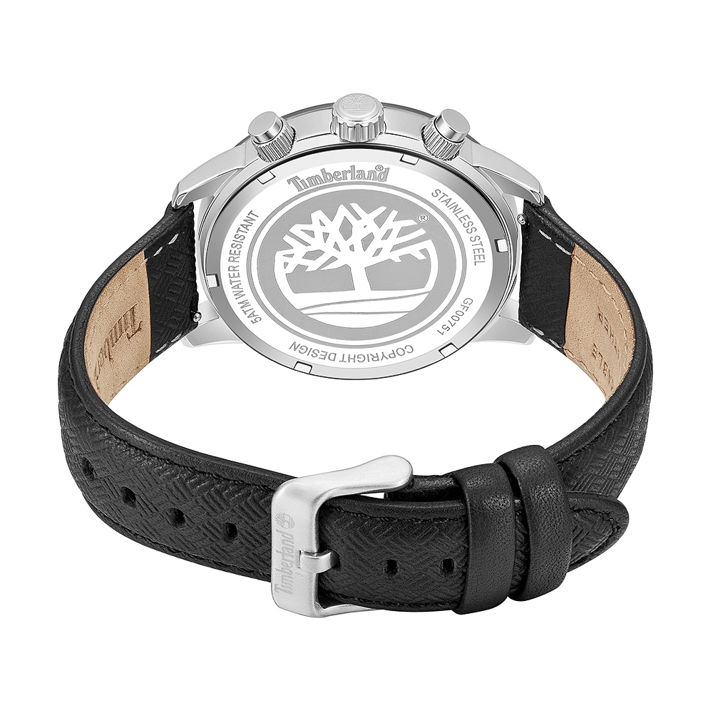 Timberland 天柏嵐 RAYNHAM系列 兩地時間 多功能手錶-藍 TDWGF0075101, , large