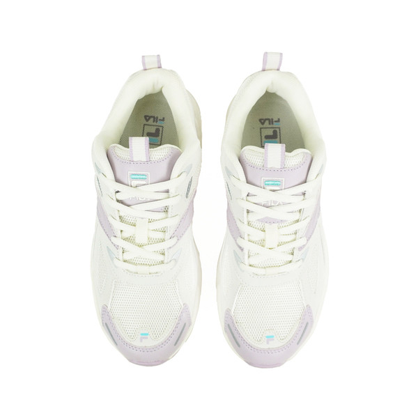 Kixpress-Fila Defender 女 休閒鞋 復古 運動鞋 米紫 [5-J907X-919], , large