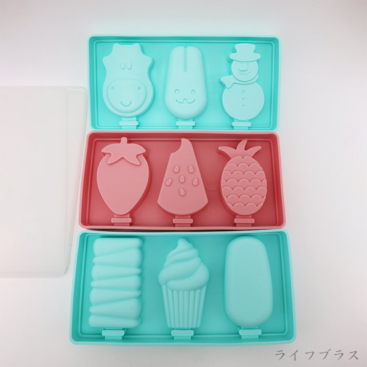 繽棒矽膠冰棒膜-3格-2入, , large