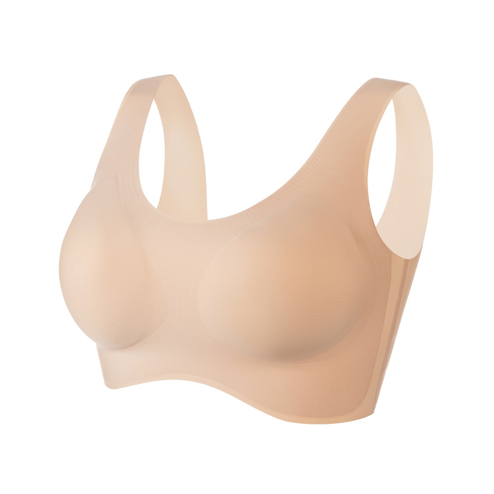 【A&R】AIR SKIN BRA零重力無痕大尺碼寬肩帶內衣 - 膚L, , large