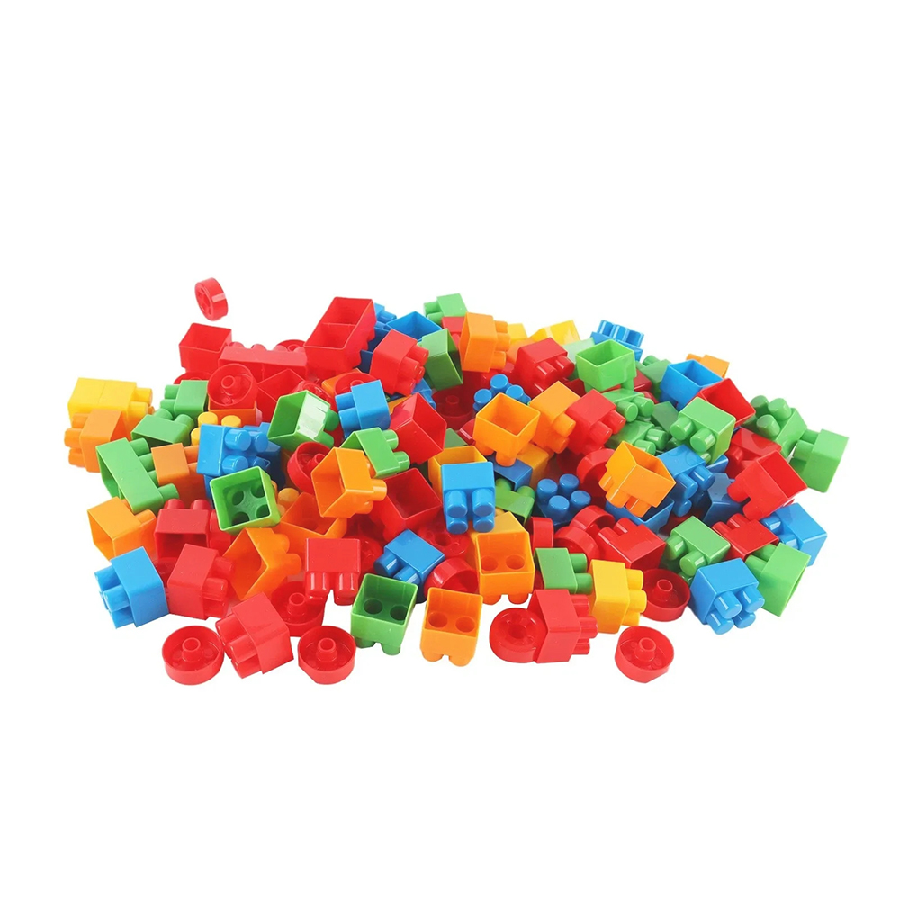 【鼎堅】兒童創意積木組150pcs 安全大顆粒 益智拼裝玩具, , large