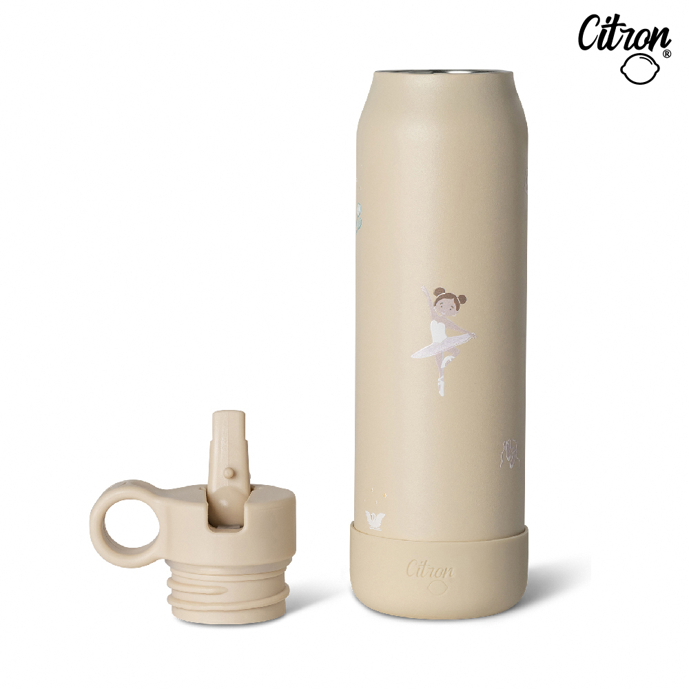 官方直營【Citron】三層保溫瓶_350ml_芭蕾女孩, , large