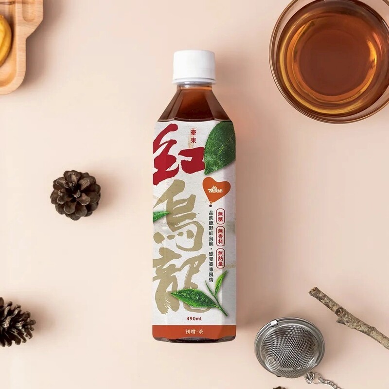 Red Oolong Tea 490ml (Pack of 24), , large