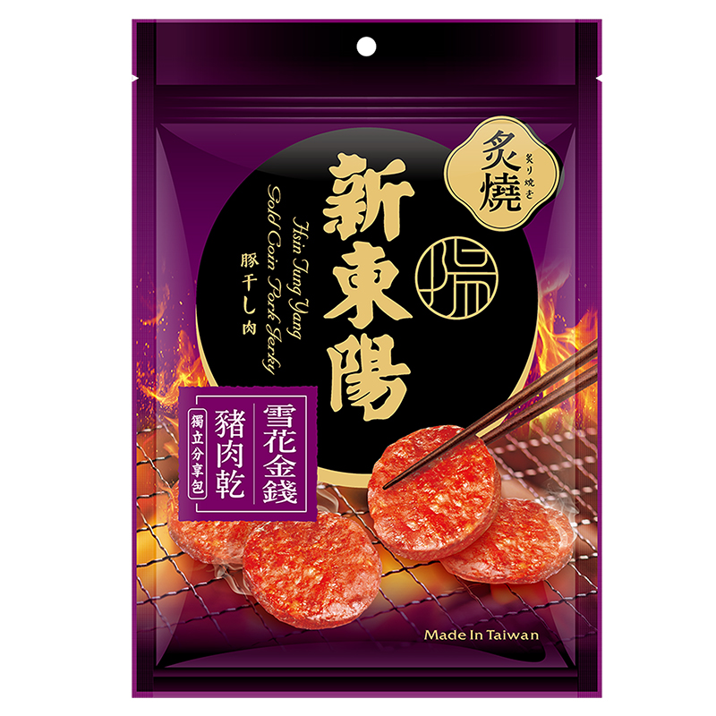 新東陽雪花金錢豬肉乾, , large