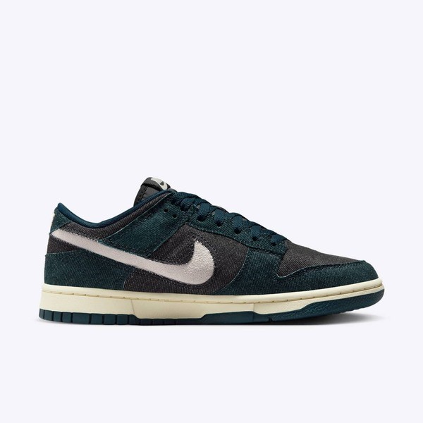 Kixpress-Nike 耐吉 WMNS Dunk Low 女 運動休閒鞋 復古鞋 低筒 牛仔布 黑藍 [HF1985-400], , large